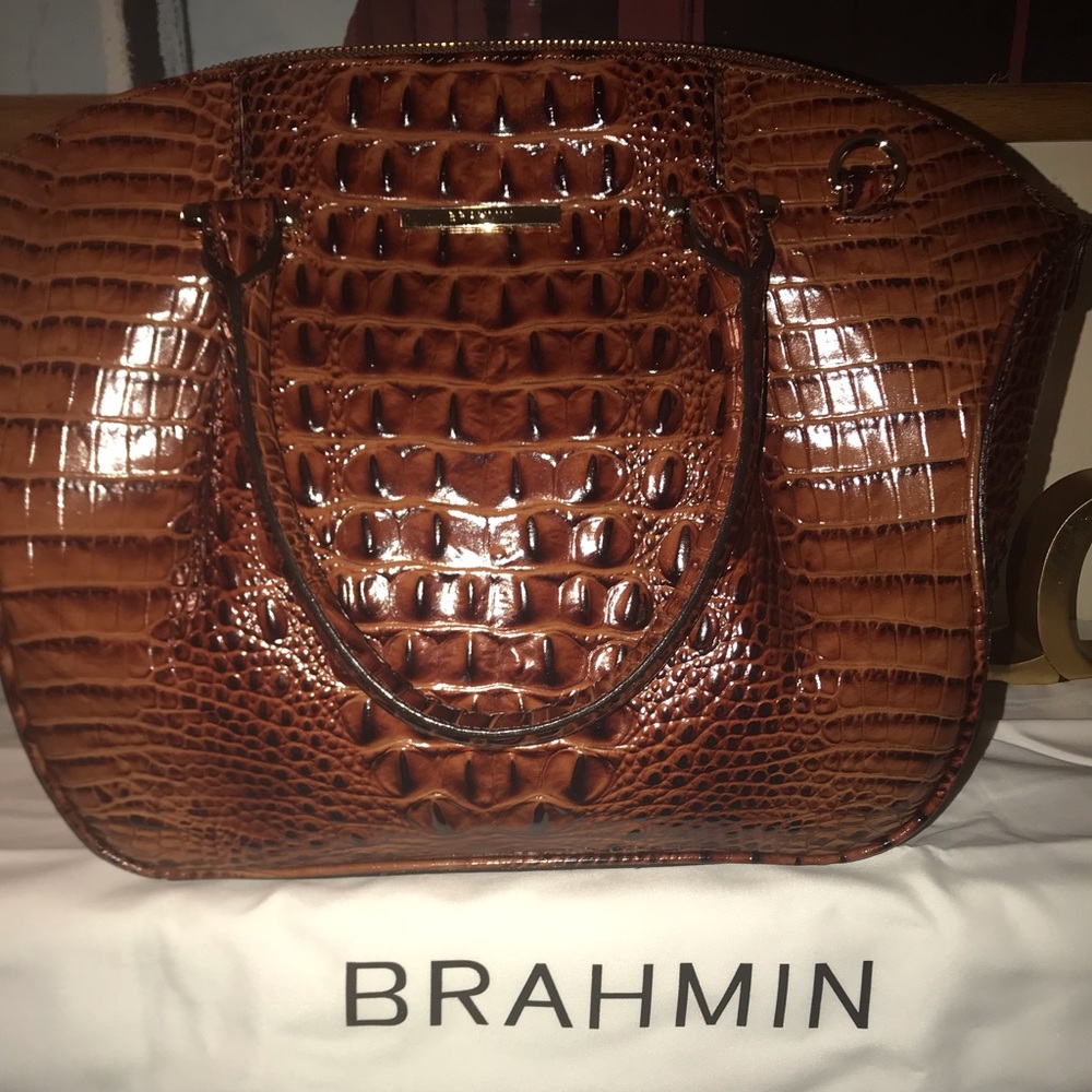 Peyton Pecan Melbourne Brahmin Bag